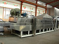 Fritando a máquina