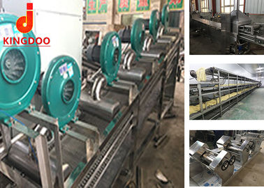 Linha de produção fervida com a máquina e o desidratador do envelhecimento da folha da massa