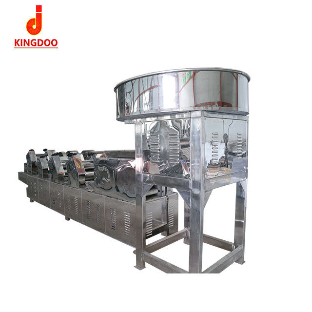 A máquina de processamento automática completa dos macarronetes para a forma redonda/do quadrado ondulação secou a fatura do bolo do macarronete