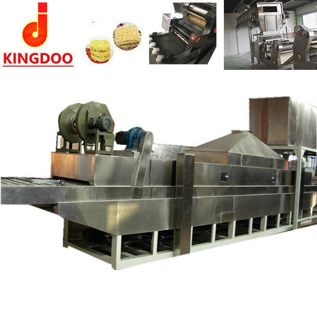 Full Automatic Fried Instant Noodle Making Machine 1000kg/Hour Production Capacity